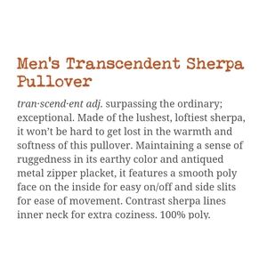 transcendent sherpa pullover